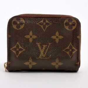 Louis Vuitton Monogram Zippy Coin Purse / Wallet